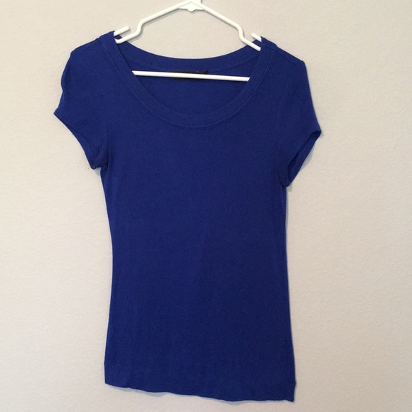 The Limited Blue Stretch Top - Picture 1 of 2